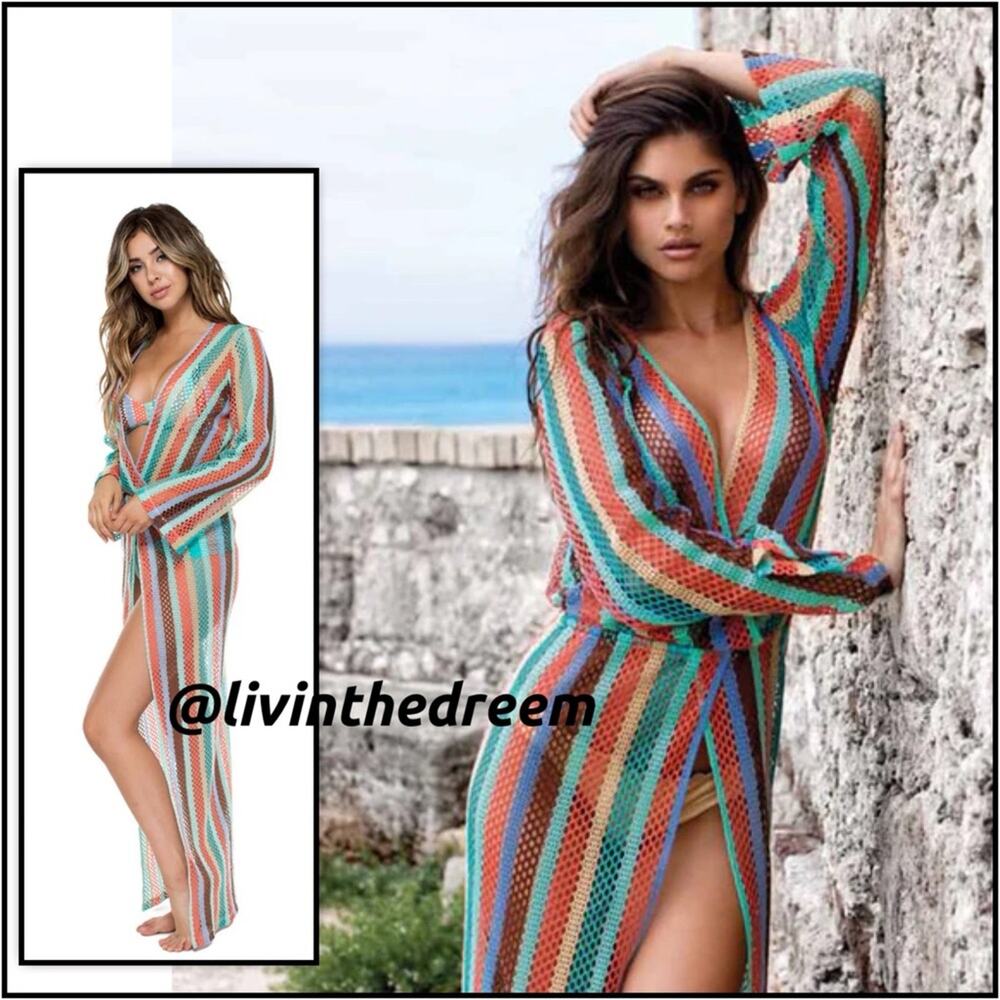 LULI FAMA LA GLORIA CUBANA MAXI DRESS SZ L $233